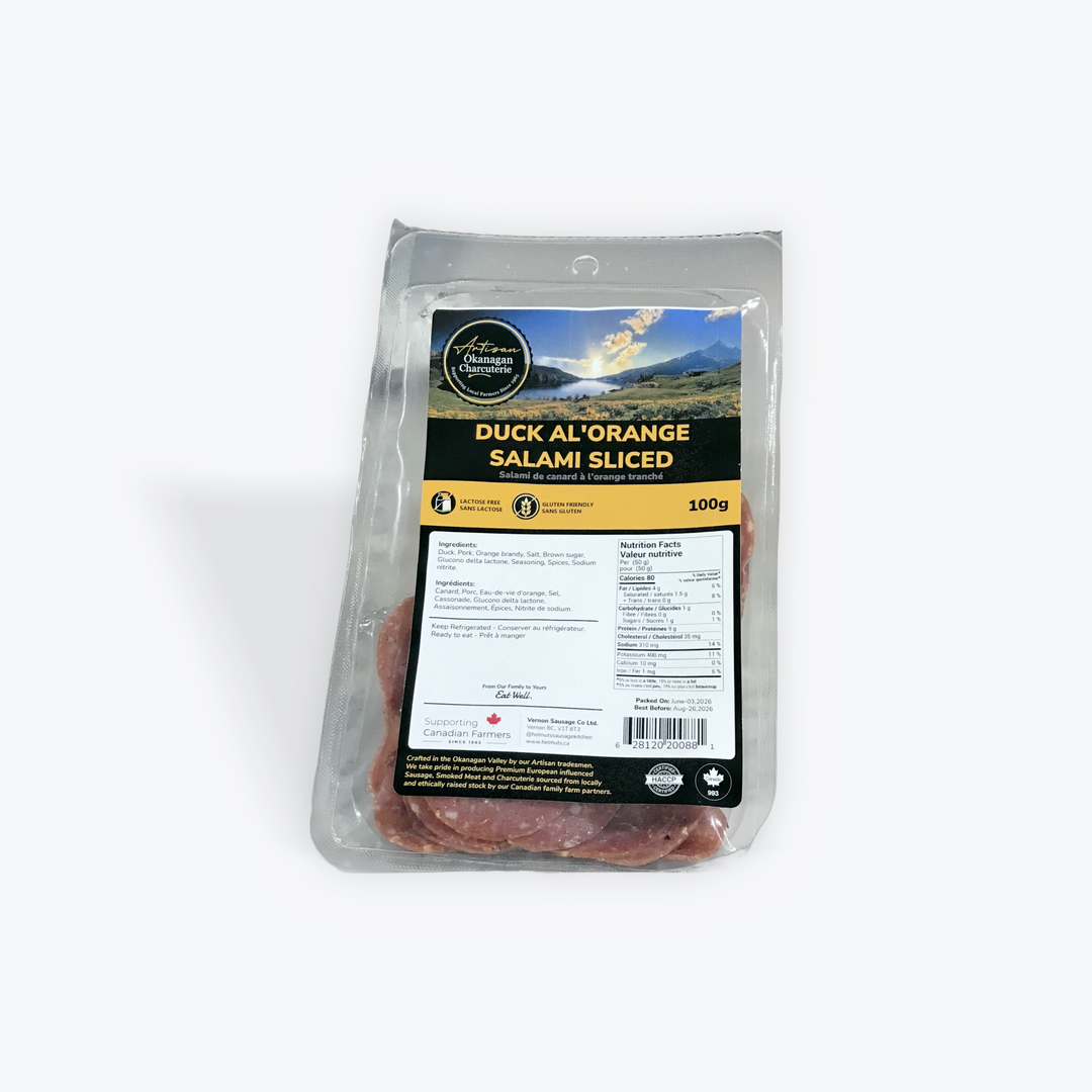 Duck Salami Sliced